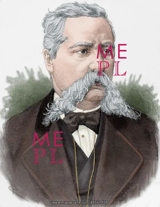 : Francisco Isaura (1824-1885). Engraving. Colored : Francisco Isaura (1824-1885). Engraving. Colored