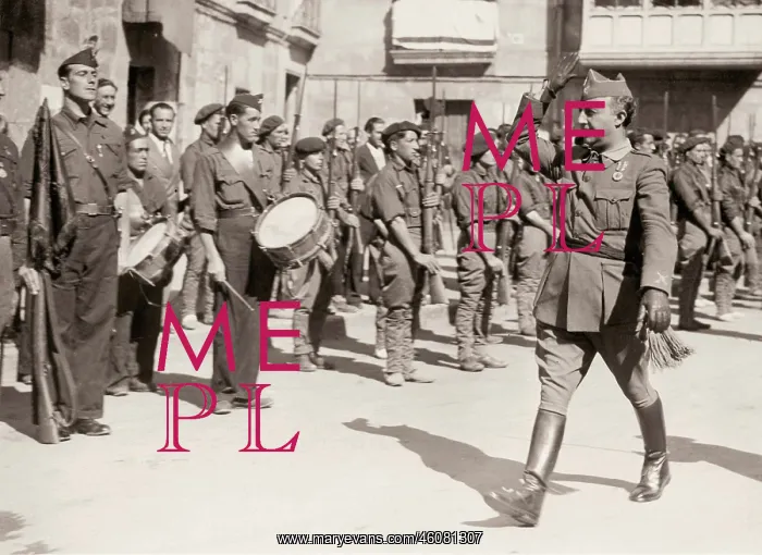 : Franco after his appointment as dictator : Franco after his appointment as dictator