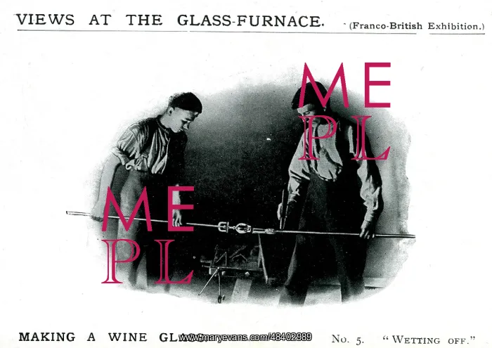 : Franco-British Exhibition 1908 - Webb Glass : Franco-British Exhibition 1908 - Webb Glass