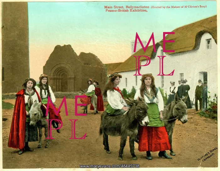 : Franco-British Exhibition, Main Street, Ballymaclinton : Franco-British Exhibition, Main Street, Ballymaclinton