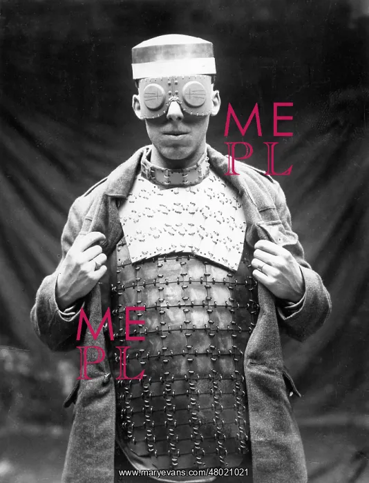 : Franco-British modern armour and goggles, WW1 : Franco-British modern armour and goggles, WW1
