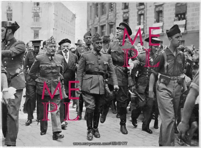 : FRANCO AT BURGOS / 1936 : FRANCO AT BURGOS / 1936