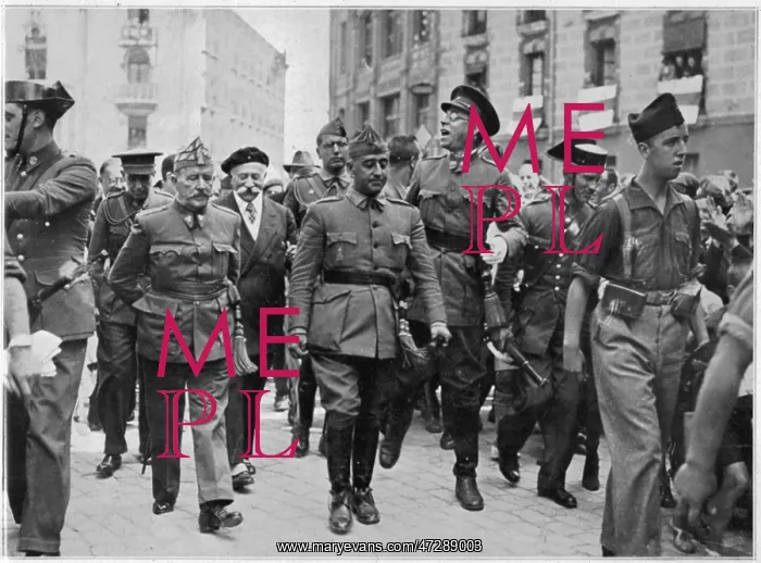 : FRANCO AT BURGOS / 1936 : FRANCO AT BURGOS / 1936