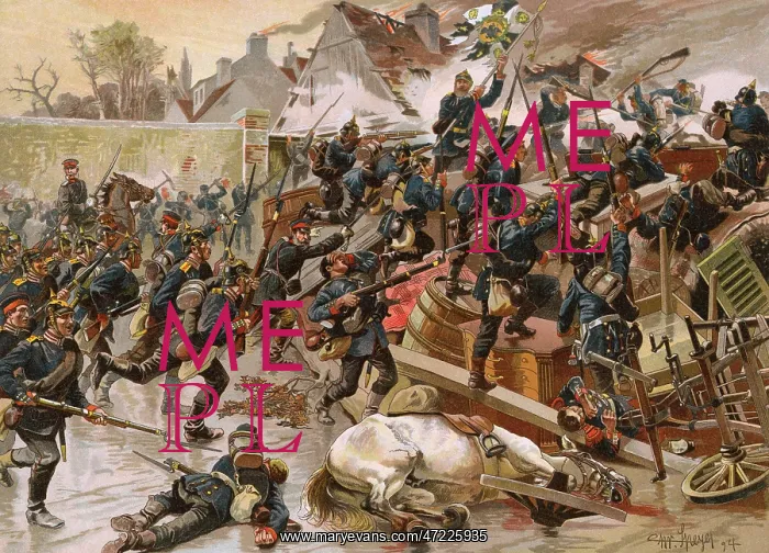 : Franco-Prussian War - Storming of Le Bourget : Franco-Prussian War - Storming of Le Bourget