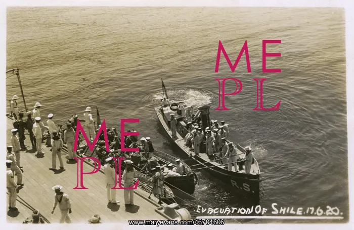 : Franco-Turkish War - Evacuation of Sile in June, 1920 : Franco-Turkish War - Evacuation of Sile in June, 1920