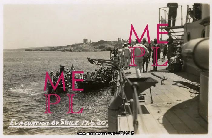  : Franco-Turkish War - Evacuation of Sile in June, 1920