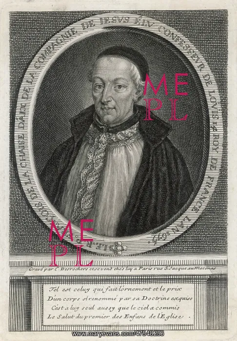 : FRANCOIS DE LA CHAISE : FRANCOIS DE LA CHAISE