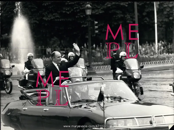 : Francois Mitterrand in Monte Carlo : Francois Mitterrand in Monte Carlo