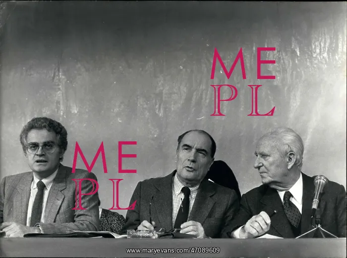 : Francois Mitterrand nominated presidential candidate : Francois Mitterrand nominated presidential candidate