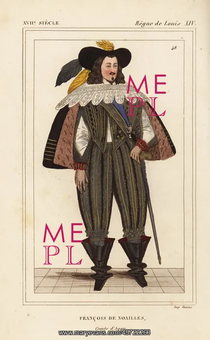 : Francois de Noailles, Comte d'Agen, musketeer : Francois de Noailles, Comte d'Agen, musketeer