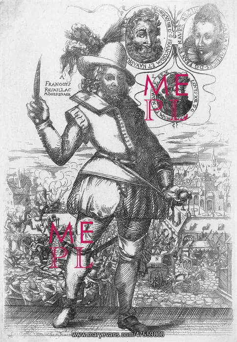 : Francois Ravaillac, assassin of Henri IV : Francois Ravaillac, assassin of Henri IV