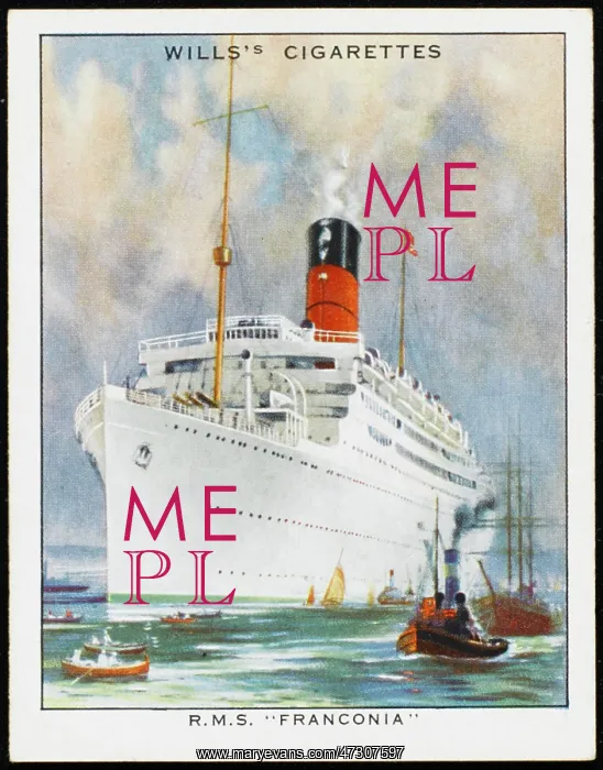 : Franconia Steamship : Franconia Steamship