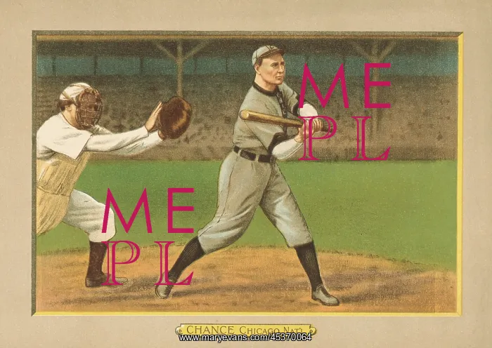 : Frank Chance, 1911 baseball card, published : Frank Chance, 1911 baseball card, published