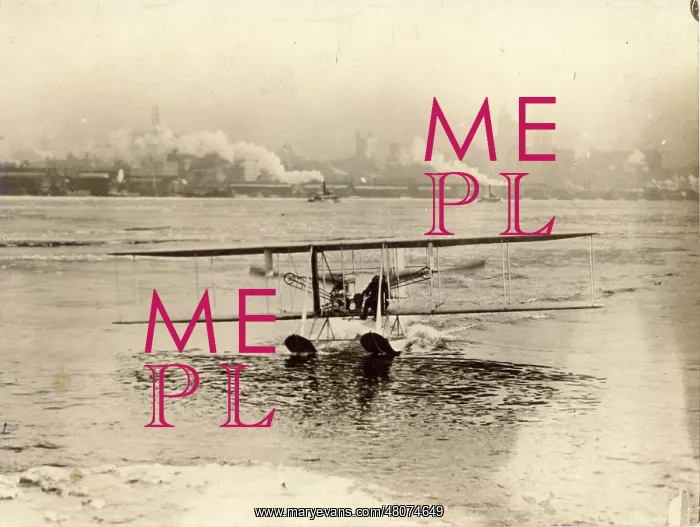 : Frank Coffyn, the ~Polar Aviator in a Wright Model B : Frank Coffyn, the ~Polar Aviator in a Wright Model B