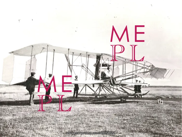 : Frank McClean on the Short Biplane No1 : Frank McClean on the Short Biplane No1