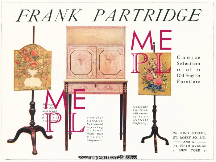: Frank partridge Advertisement : Frank partridge Advertisement