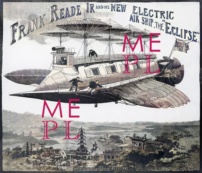 : FRANK READE'S AIRSHIP : FRANK READE'S AIRSHIP