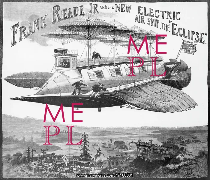 : FRANK READE'S AIRSHIP : FRANK READE'S AIRSHIP