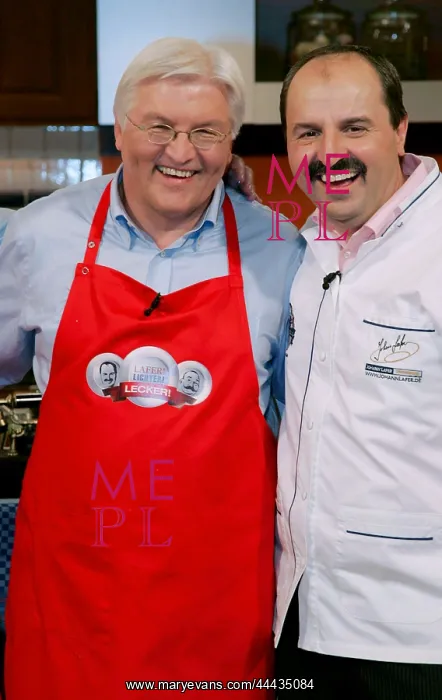 : Frank-Walter Steinmeier & Johann Lafer : Frank-Walter Steinmeier & Johann Lafer