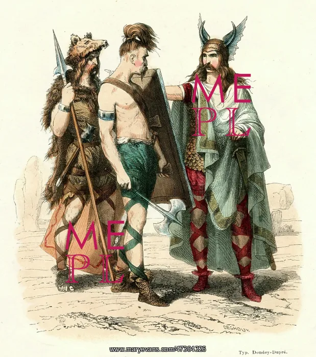  : FRANKISH CHIEF AND MEN