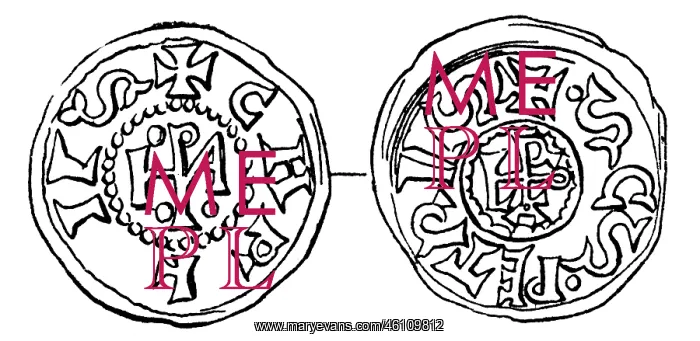  : Frankish Empire, denarius