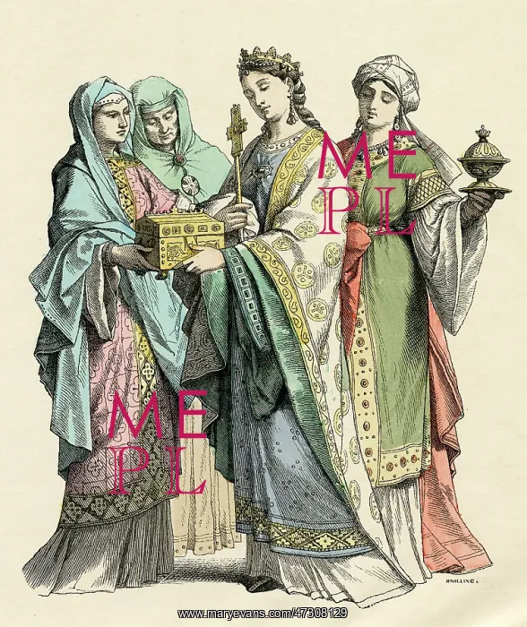 : FRANKISH NOBLEWOMEN : FRANKISH NOBLEWOMEN