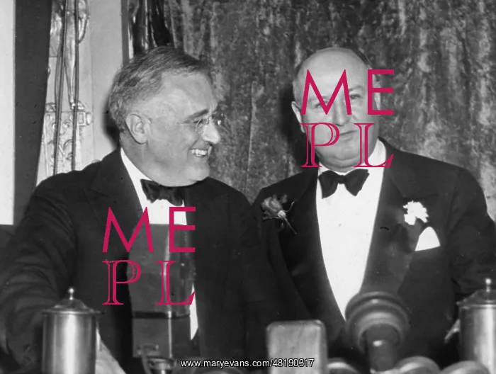 : Franklin D. Roosevelt with James A. Farley, 1937 : Franklin D. Roosevelt with James A. Farley, 1937