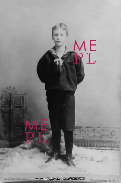 : Franklin D. Roosevelt in a sailor suit. He was : Franklin D. Roosevelt in a sailor suit. He was