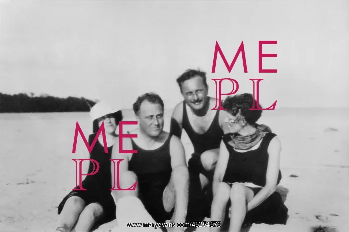 : Franklin Roosevelt and Missy Lehand in Florida : Franklin Roosevelt and Missy Lehand in Florida