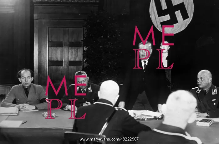 : Franz Guertner at a conference in Dresden, 1934 : Franz Guertner at a conference in Dresden, 1934