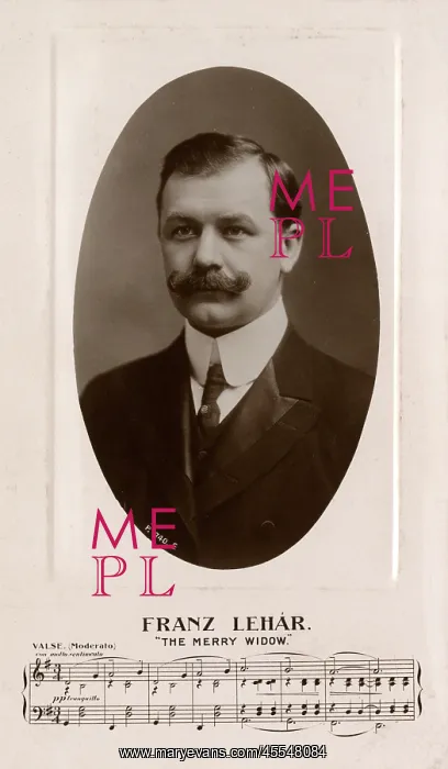 : Franz Lehar - Austro-Hungarian Compser - The Merry Widow : Franz Lehar - Austro-Hungarian Compser - The Merry Widow