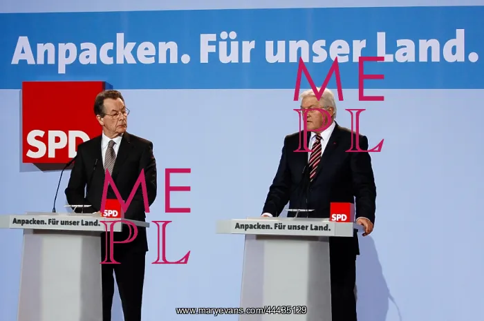 : Franz Muntefering & Frank-Walter Steinmeier : Franz Muntefering & Frank-Walter Steinmeier