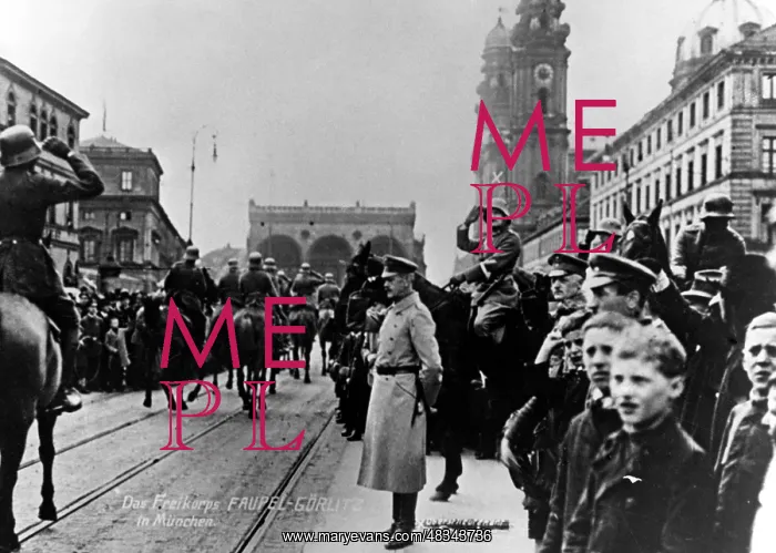: Franz Ritter Epp and Wilhelm Faupel at a victory : Franz Ritter Epp and Wilhelm Faupel at a victory