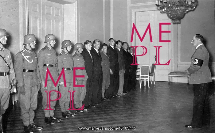 : Franz Ritter von Epp confers life-saving medals, 1937 : Franz Ritter von Epp confers life-saving medals, 1937