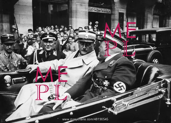 : Franz Ritter von Epp with Ernst Roehm, 1934 : Franz Ritter von Epp with Ernst Roehm, 1934