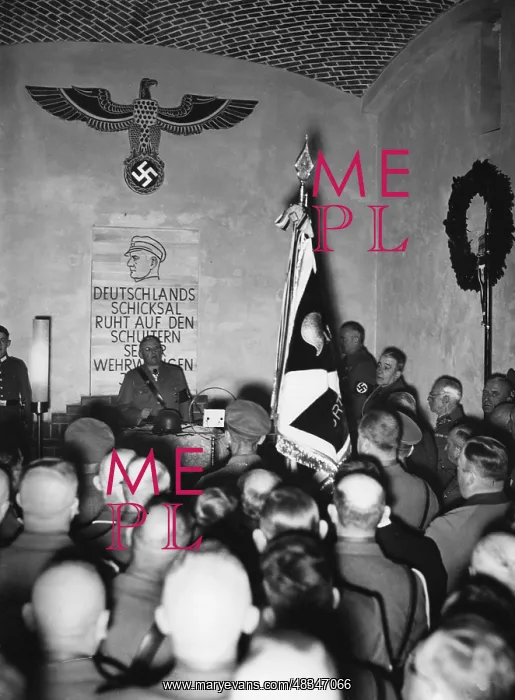: Franz Seldte inaugurates the Morozowicz Memorial : Franz Seldte inaugurates the Morozowicz Memorial
