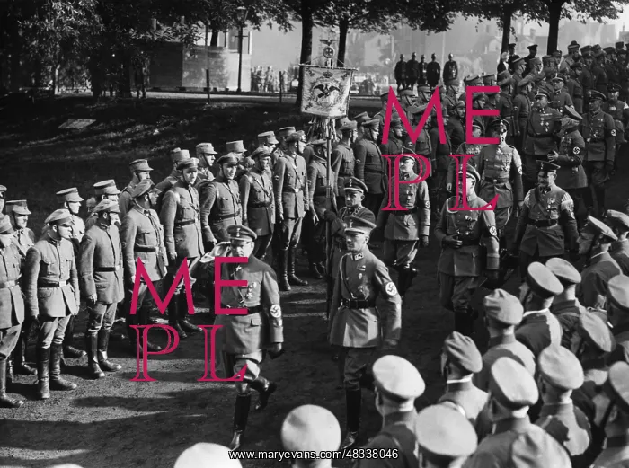 : Franz Seldte and Wilhelm, German Crown Prince : Franz Seldte and Wilhelm, German Crown Prince