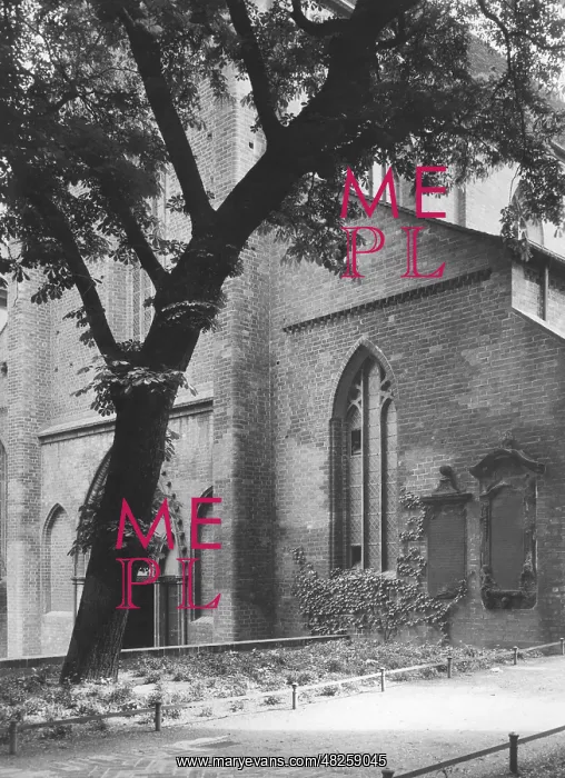 : The Franziskaner-Klosterkirche in Berlin, 1936 : The Franziskaner-Klosterkirche in Berlin, 1936