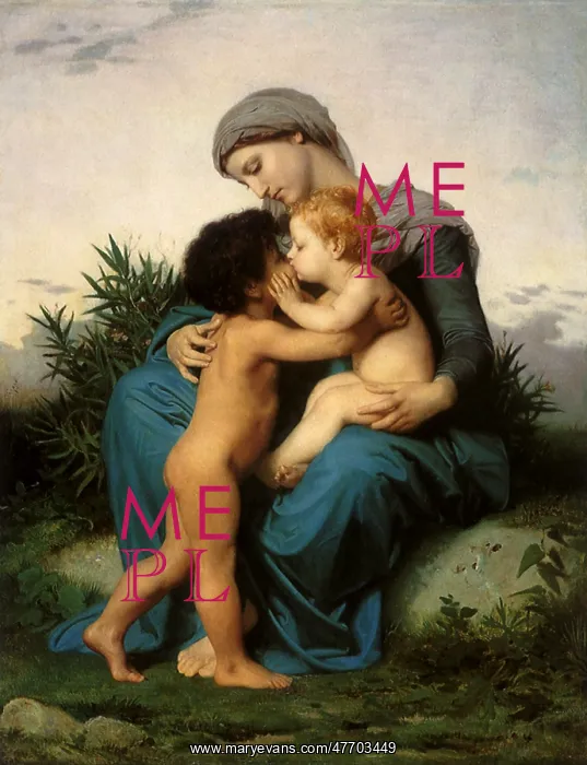 : Fraternal Love, by Bouguereau : Fraternal Love, by Bouguereau