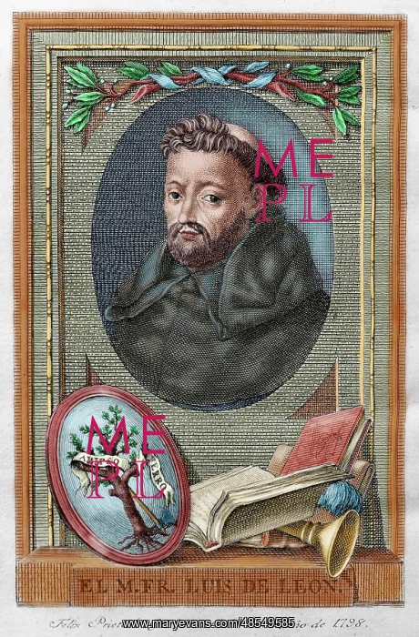 : Fray Luis de Leon (1528-1591). Spanish writer : Fray Luis de Leon (1528-1591). Spanish writer