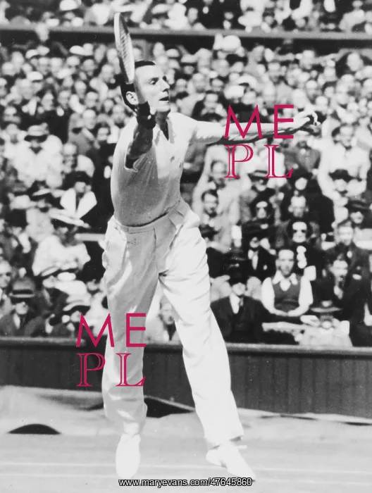  : Fred Perry, British tennis player