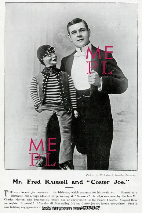 : Fred Russell ventriloquist : Fred Russell ventriloquist