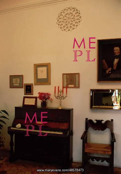 : Frederic Chopin. The Carthusian. Cell 2. Valldemosa. Mallorc : Frederic Chopin. The Carthusian. Cell 2. Valldemosa. Mallorc