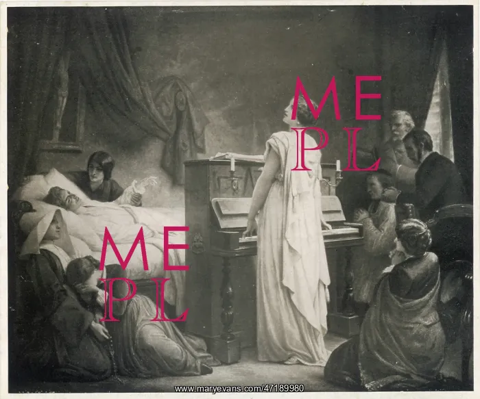 : Frederic Chopin - Deathbed : Frederic Chopin - Deathbed