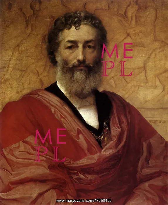  : Frederic Leighton self-portrait