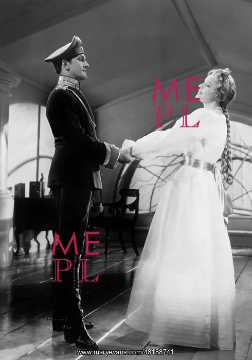 : Frederic March und Anna Sten in We Live Again, 1934 : Frederic March und Anna Sten in We Live Again, 1934