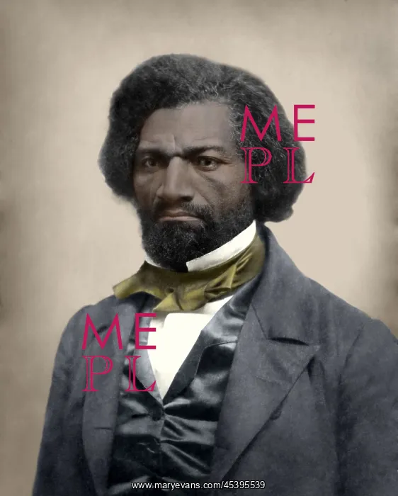 : Frederick Douglass, ca. 1856, former slave turned : Frederick Douglass, ca. 1856, former slave turned