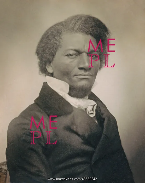 : Frederick Douglass, former slave and abolitionist : Frederick Douglass, former slave and abolitionist