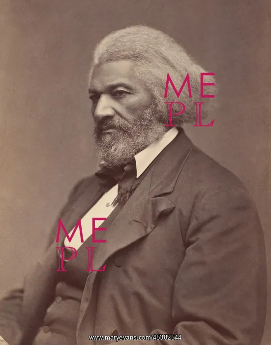 : Frederick Douglass, former slave and abolitionist : Frederick Douglass, former slave and abolitionist