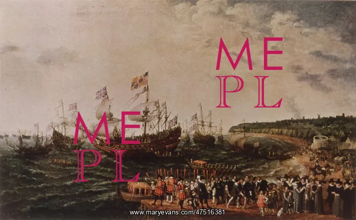 : Frederick and Elizabeth depart from Margate : Frederick and Elizabeth depart from Margate